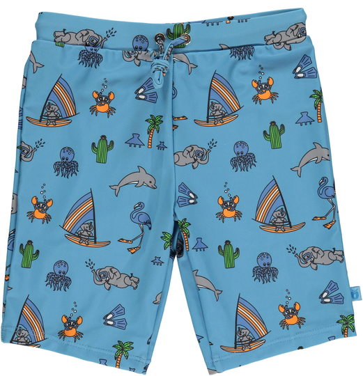 Småfolk Uimashortsit, Sky Blue, 1-2 vuotta