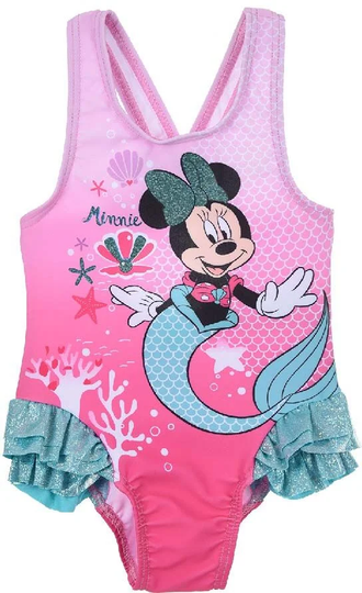 Disney Uimapuku Minni Hiiri, Vaaleanpunainen, 12 kk