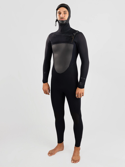Xcel Drylock 5/4 Hooded Full Wetsuit musta