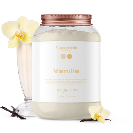 Gaam Life Series Shape Protein 908 G Vanilla