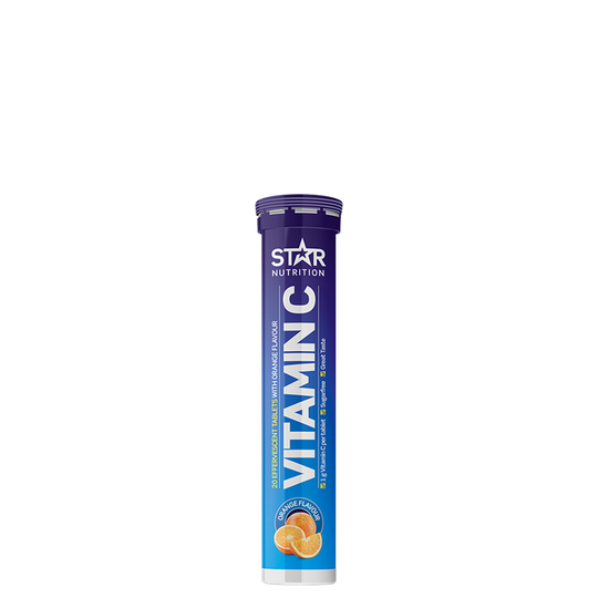Vitamin-C, 20 poretablettia