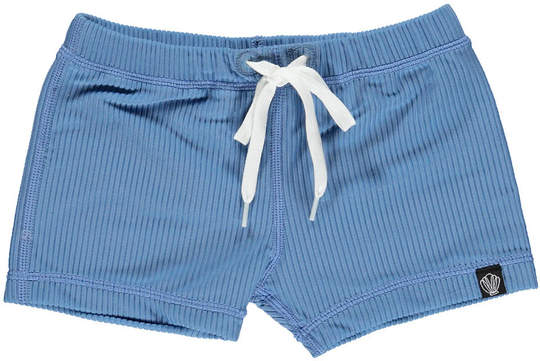 Beach & Bandits Reef Ribbed Uimashortsit, Sininen, L