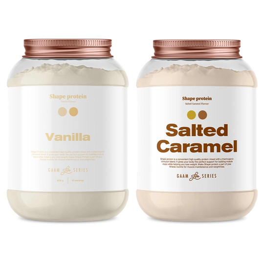 2 X Gaam Life Series Shape Protein 908 G