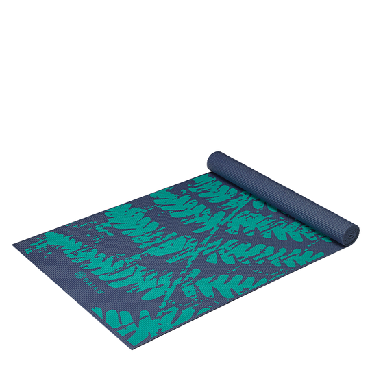4mm Yoga Mat Midnight Fern, Classic Printed