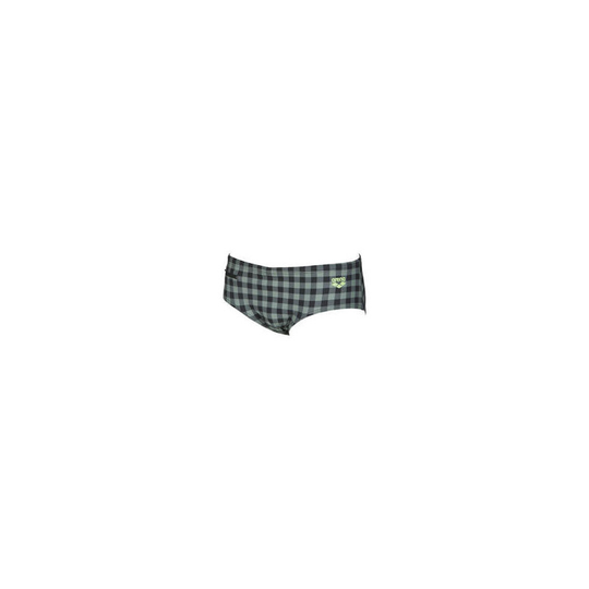 Arena Small Checks Brief miesten uimahousut musta