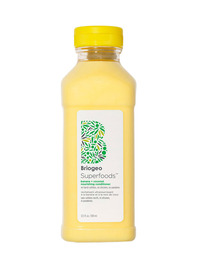 Superfoods banana + coconut nourishing superfood conditioner -hoitoaine 369 ml