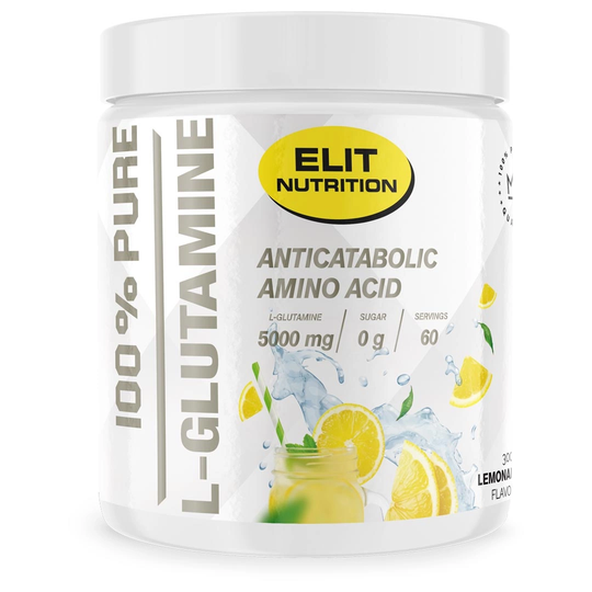 Elit Nutrition 100% Pure L-glutamine 500 G Lemonade