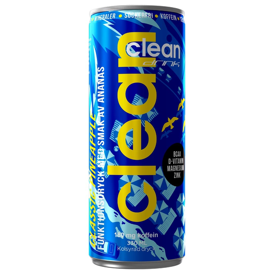 Clean Drink 330 Ml Classic Pineapple