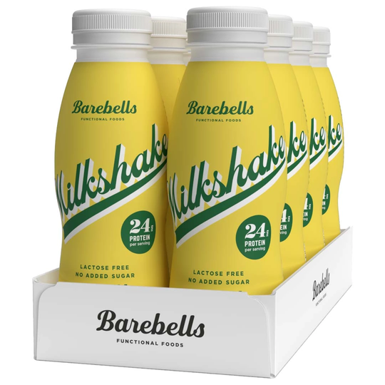 8 X Barebells Milkshake 330 Ml Banana