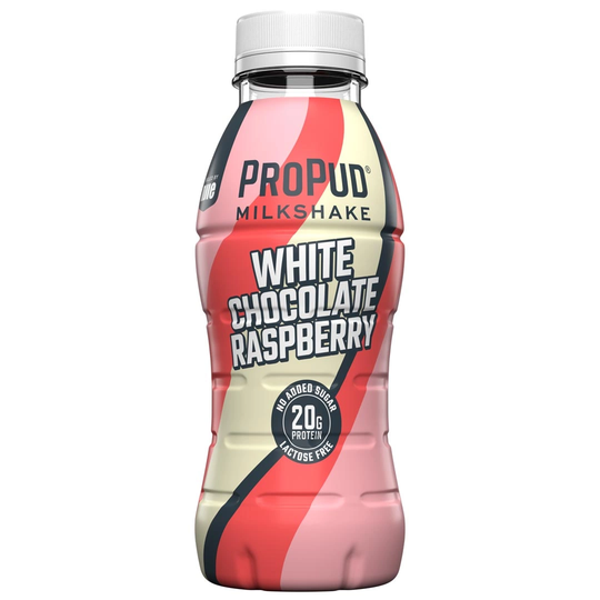 Njie Propud Protein Milkshake 330 Ml White Chocolate Raspberry