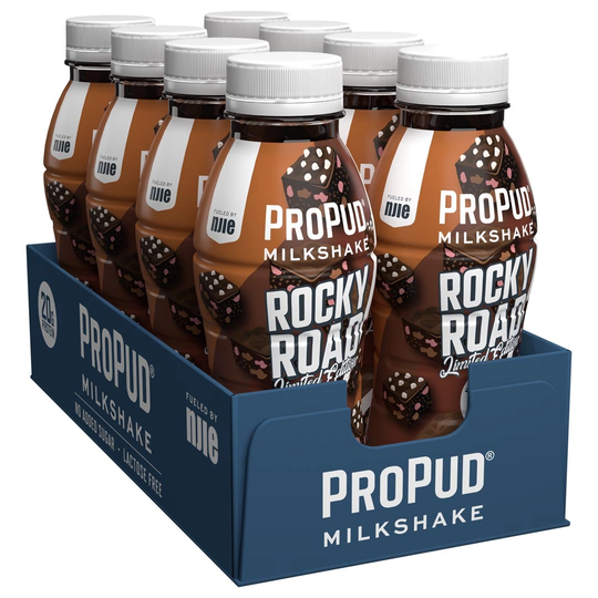 8 X Njie Propud Protein Milkshake 330 Ml Rocky Road Ltd