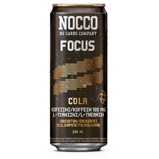 NOCCO FOCUS, 330 ml, Finland
