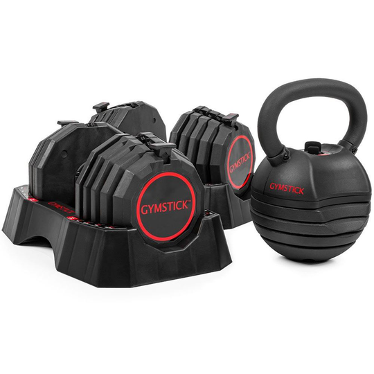 Gymstick Gymstick Quick-Lock Dumbbell + Kettlebell