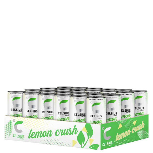 24 x Celsius, Lemon Crush, 355ml, FI