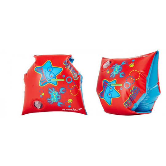 Speedo Sea squad armband käsikellukkeet punainen