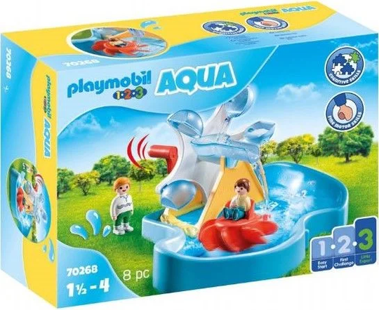 Playmobil 70268 123 Aqua Vesipyörä ja Karuselli