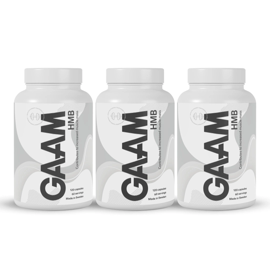 3 X Gaam Hmb 120 Caps