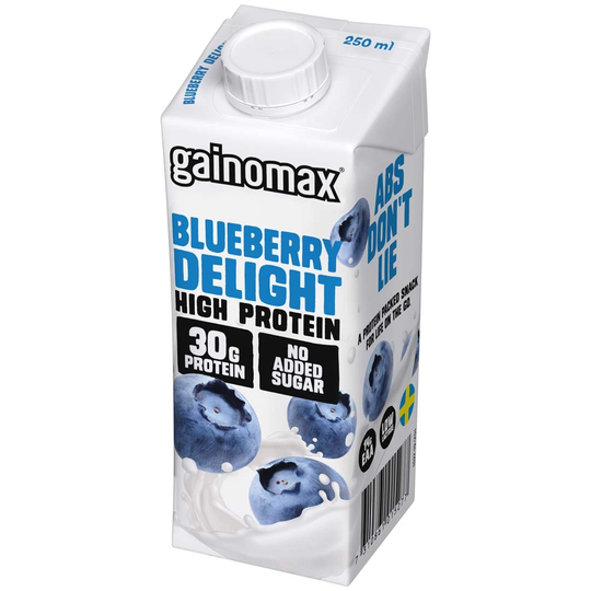 Gainomax High Protein Drink 250 Ml Blueberry Delight