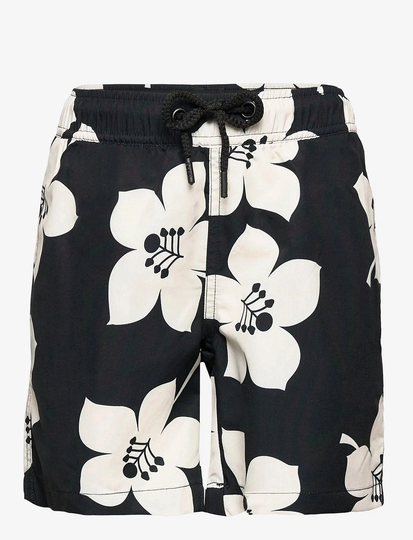 Björn Borg Kenny Uimashortsit, Bb Graphic Floral Black Beauty, 122-127