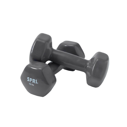 Dumbbells Vinyl, pari - 6,8 kg