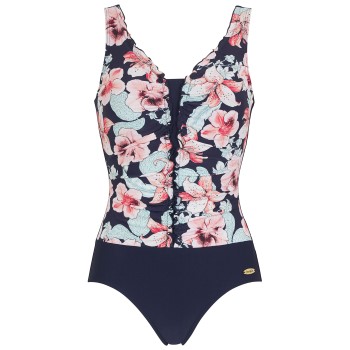 Damella Jennifer Pink Lillies Swimsuit