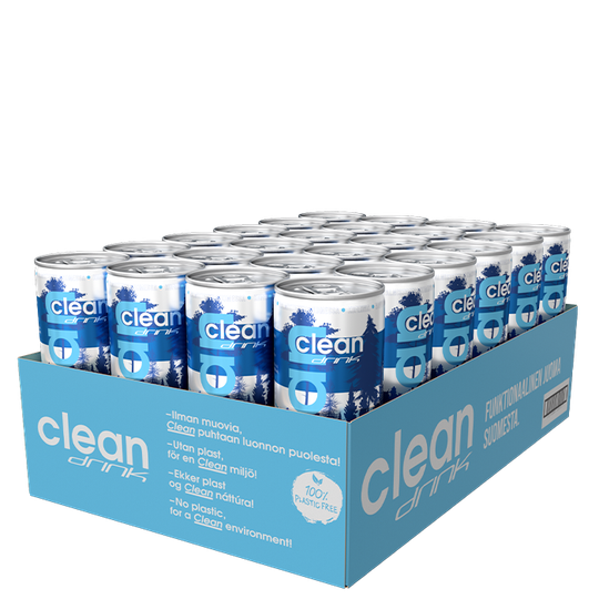 24 x Clean Drink, 330 ml