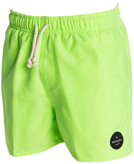 Rip Curl Solid Volley Badbyxa 13 tum, Green 140