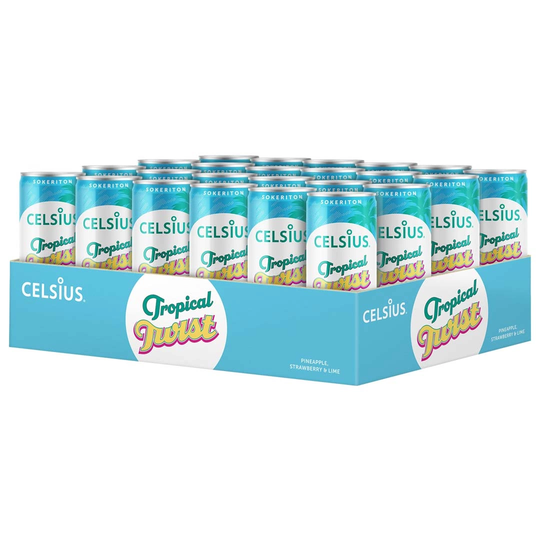 24 X Celsius 355 Ml Tropical Twist