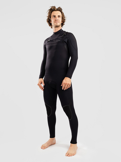 Zion Wesley 3/2 Steamer Chest Zip Wetsuit musta