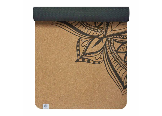 Joogamatto korkkia Gaiam Printed Cork Mandala 173x61 cm