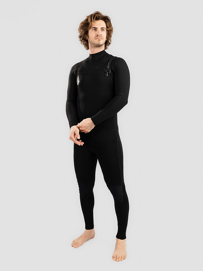 Volcom Chest Zip 3/2 Wetsuit musta