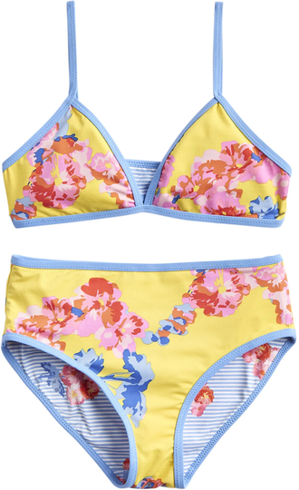 Tom Joules Käännettävät Bikinit, Yellow Floral 3 Vuotta