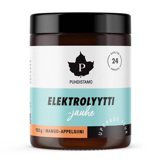 Puhdistamo Elektrolyyttijauhe 120 G Mango Appelsiini