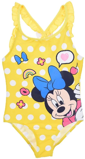 Disney Uimapuku Minni Hiiri, Keltainen, 8 vuotta