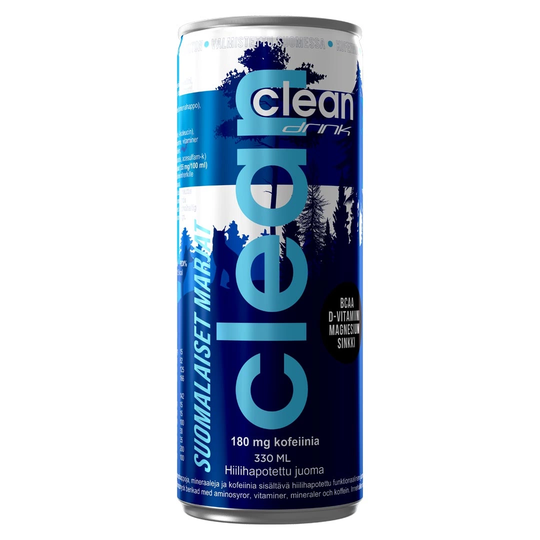 Clean Drink 330 Ml Suomalaiset Marjat