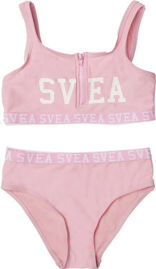 Svea Sporttiset Bikinit Vetoketjulla, Pink, 110