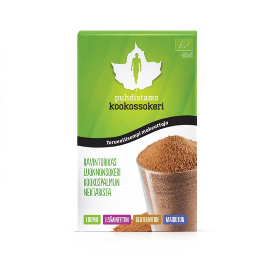 Puhdistamo Luomu Kookossokeri 250 G