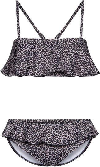 Saltabad Chloe Bikinit, Harmaa/Musta Leo, 10 Vuotta