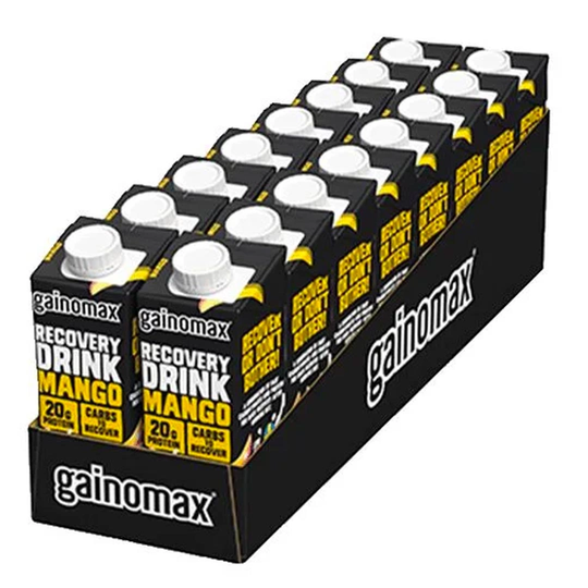 16 X Gainomax Recovery 250 Ml Mango