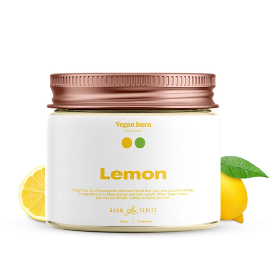 Gaam Life Series Vegan Burn 240 G Lemon