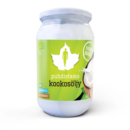 Puhdistamo Luomu Kookosöljy 1l