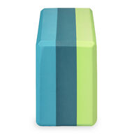 Gaiam Yoga Block Tri-Color (Teal Tonal)-joogablokki