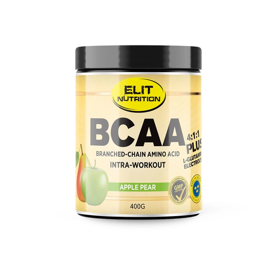 Elit Nutrition Bcaa 4:1:1 + L-glutamine 400 G Apple Pear