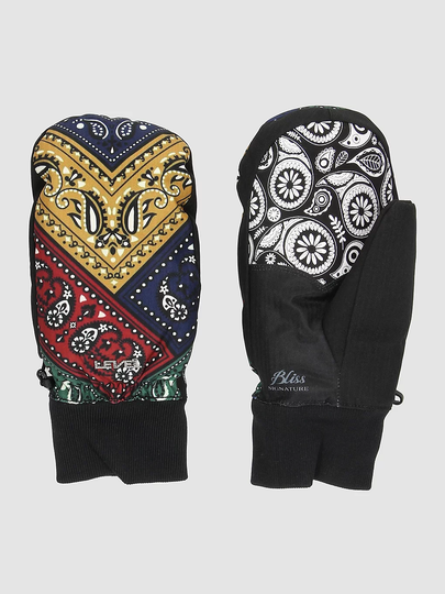 Level Coral Mittens kuviotu