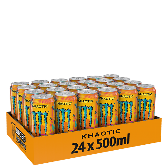 24 x Monster Energy, 50 cl, Juiced Khaotic