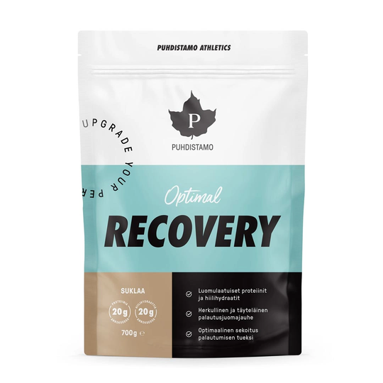 Puhdistamo Athletics Optimal Hera Recovery 700g Suklaa