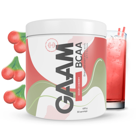 Gaam Candy Series Bcaa 400 G Sour Cherry